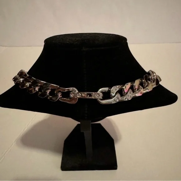 AUTHENTIC LOUIS VUITTON LV 18 CHAIN LINK CUBAN NECKLACE VIRGIL ABLOH MEN MP2770